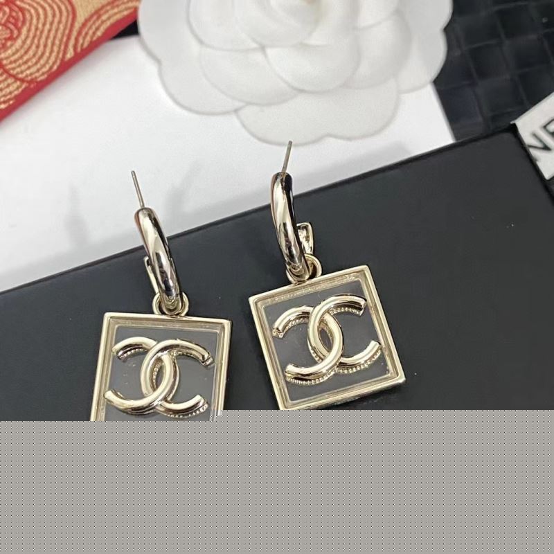 Ch*el earrings